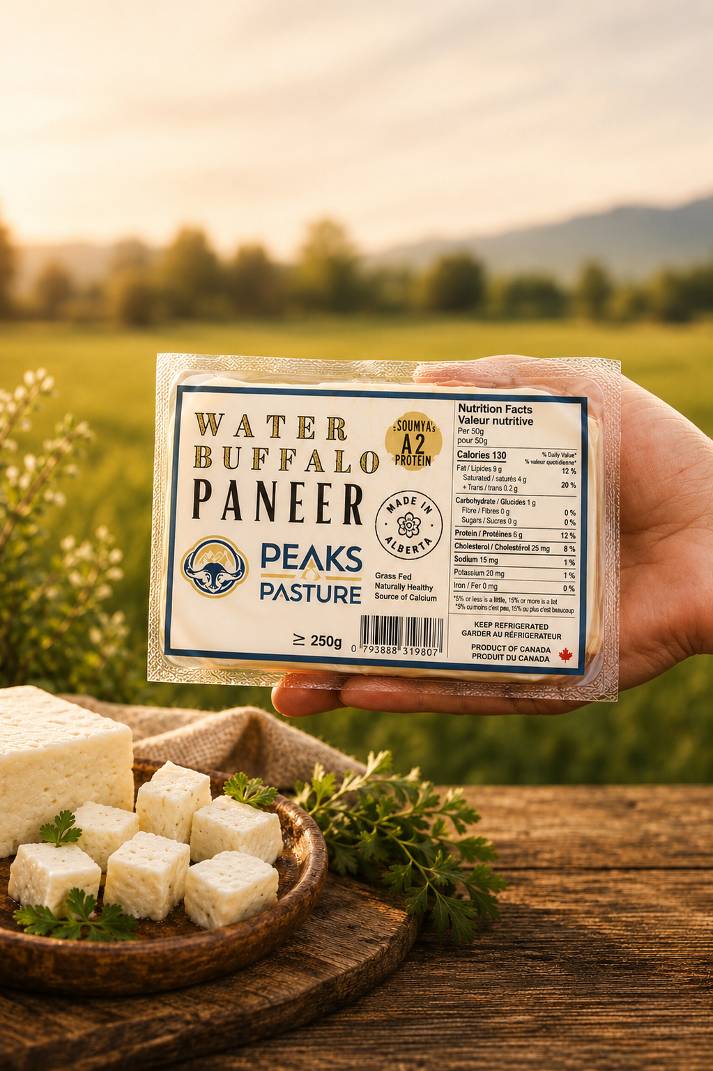 Buffalo Paneer - Peaks & Pasture