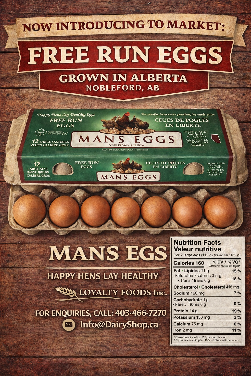 Mans Eggs